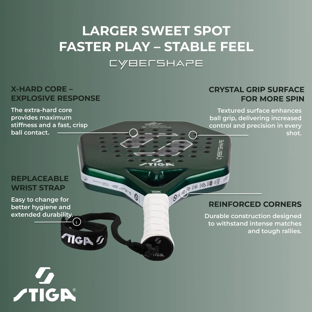 STIGA Padelschläger Cybershape