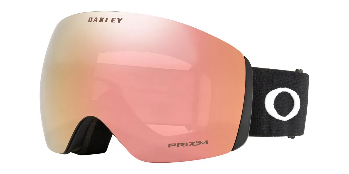 Oakley Flight Deck Große Schneebrille - Mattschwarz/Roségold (0OO7050)