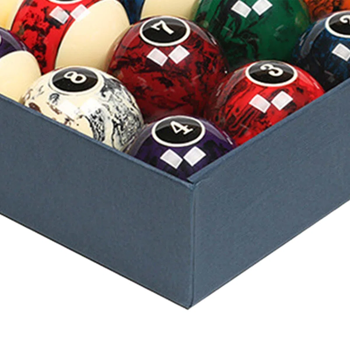 16 Billardkugeln, Ersatzkugeln für Pooltische, 2,25 Zoll Harzkugeln, Komplettes Set Snookerkugeln für Freizeitspiel Und Turnier, Billardkugeln