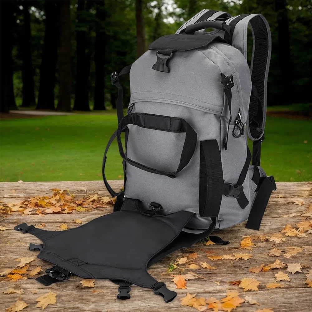 Skischuhrucksack 30L mit verstellbaren Befestigungsgurten, Skating-Rucksack