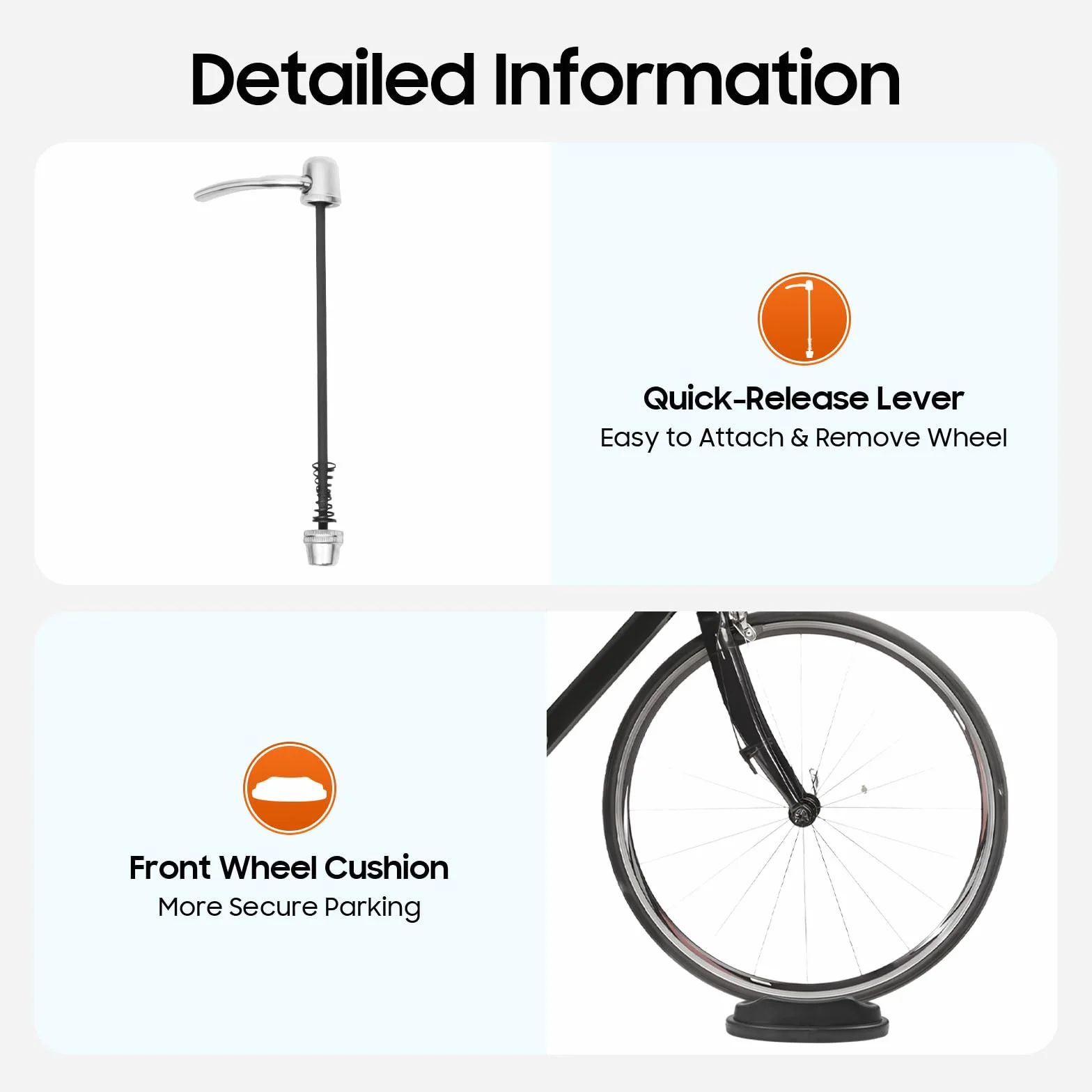 Rollentrainer Fahrradtrainer Indoor Fahrrad Heimtrainer klappbar 26"-29" für 26-29-Zoll-Bikes und 700C-Bikes wie Mountainbikes und Rennräder