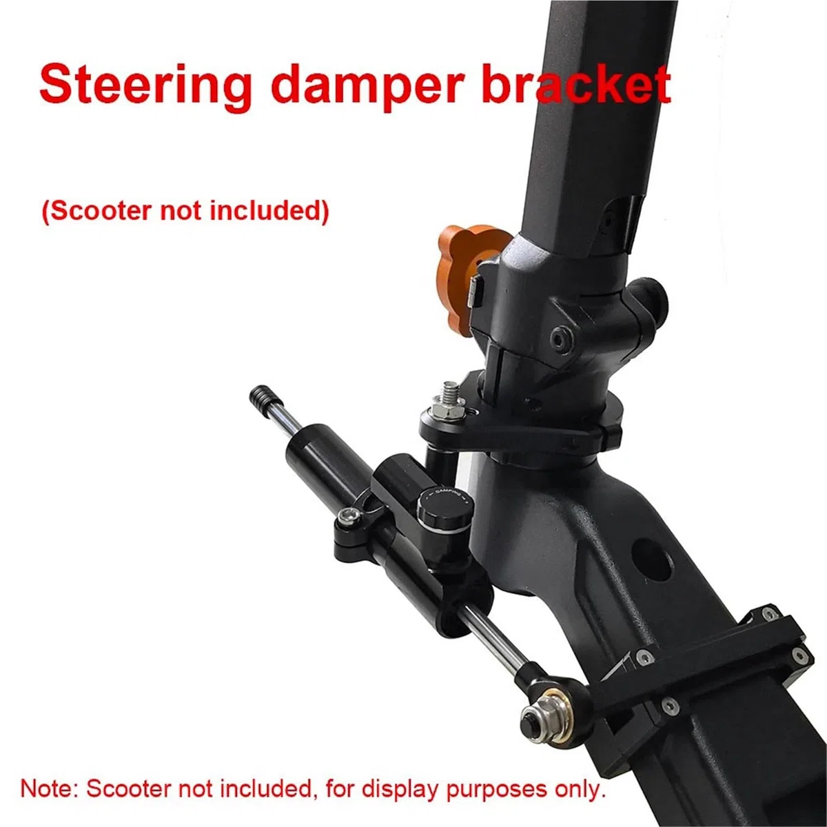 Für Kukirin G2 Master Roller Stabilisator Lenkungsdämpfer Montage Elektroroller Aluminiumlegierung Modifikation Halterung Kit